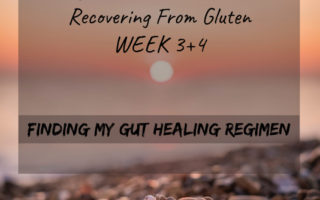 Finding my gut healing regimen