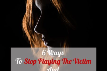 stop self victimization